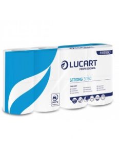   Toalettpapír 3 rétegű 150 lap/tekercs cellulóz 8 tekercs/csomag 3.150 Strong Lucart_811B59J hófehér
