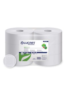  Toalettpapír 2 rétegű közületi átmérő: 26 cm 6 tekercs/karton 26 J EcoLucart_812207 fehér