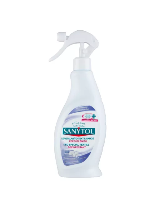 Fertőtlenítő hatású tisztítószer textilre szórófejes 500 ml Sanytol