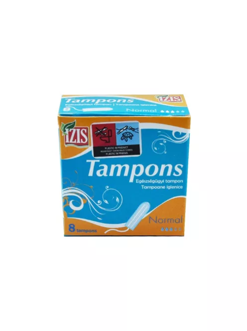 Tampon 8 db/doboz Normál Izis