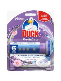   WC öbíltő korong zselés 36 ml Fresh Discs Duck® Levendula