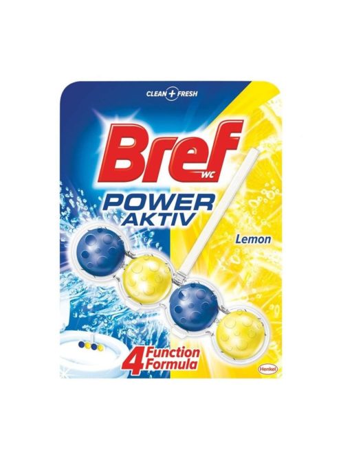 WC illatosító 50 g golyós Bref Lemon Power Aktiv