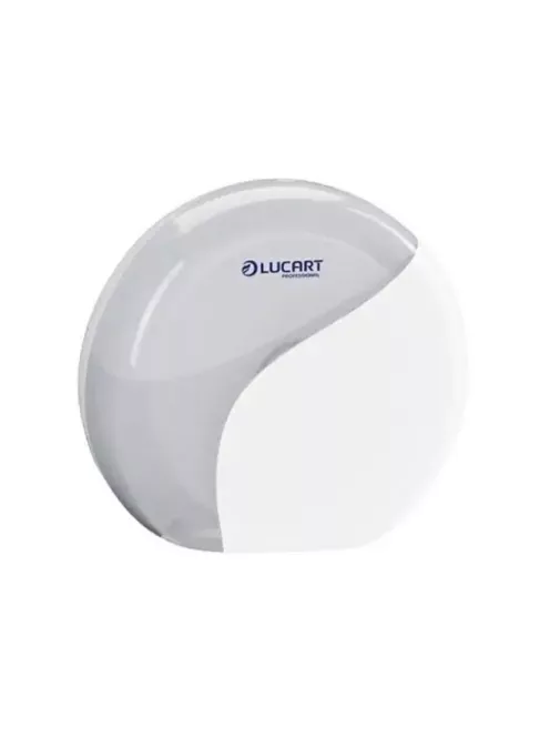 Adagoló toalettpapírhoz műanyag fehér Mini Jumbo Identity Lucart_892322A