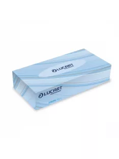  Kozmetikai kendő 2 rétegű 100 lap/doboz Strong 100V Lucart_841030 hófehér