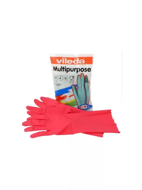 Gumikesztyű M háztartási Multipurpose Vileda piros_174343
