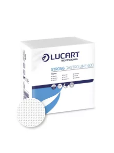   Szalvéta éttermi 1 rétegű 600 lapos hófehér Strong Gastro Line Lucart_832334