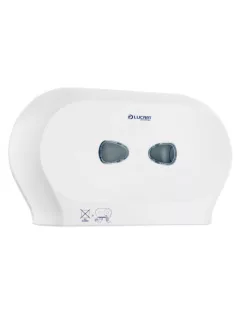   Adagoló kistekercses toalettpapírhoz műanyag fehér Twin Mini Jumbo Lucart_892377