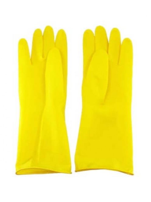 Gumikesztyű XL háztartási pár Safety First sárga
