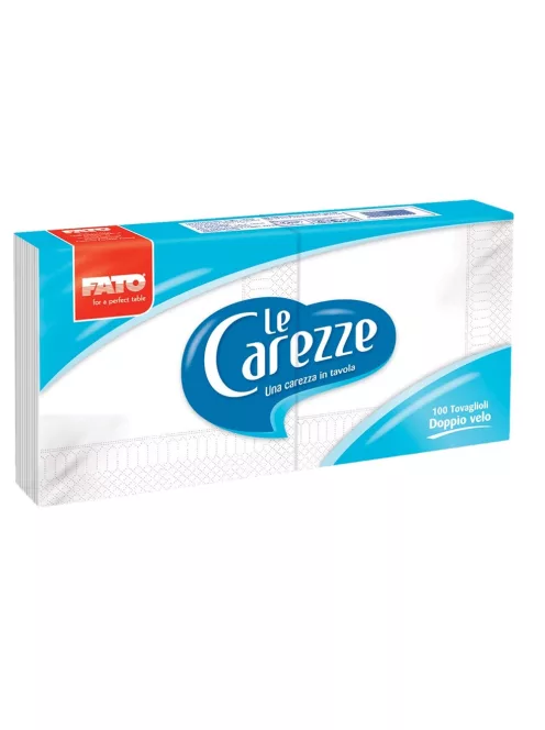 Szalvéta koktél 2 rétegű 24 x 24 cm 100 lap/cs Fato fehér_82220003