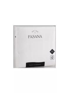   Szalvéta 3 rétegű 1/4 hajtás lapméret: 33 x 33 cm 50 db/csomag Fasana Lunch fehér