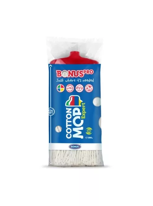 Felmosó fej mop 350 g pamut Bonus Pro CottonMop Expert_B764