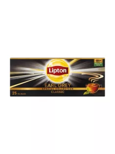 Fekete tea 25x1,5 g Lipton, Earl Grey