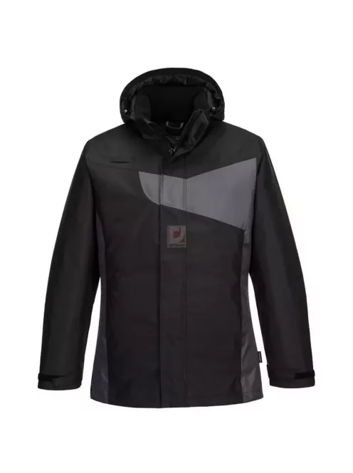Télikabát M-es Portwest_PW260 fekete/szürke