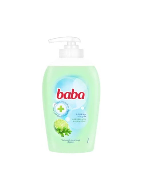 Folyékony szappan pumpás 250 ml Baba antibakteriális lime