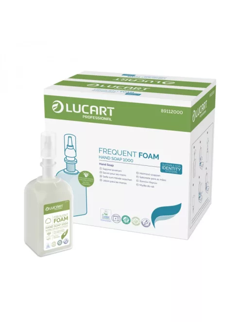 Habszappan utántöltő 1 liter Identity Frequent Lucart_89112000