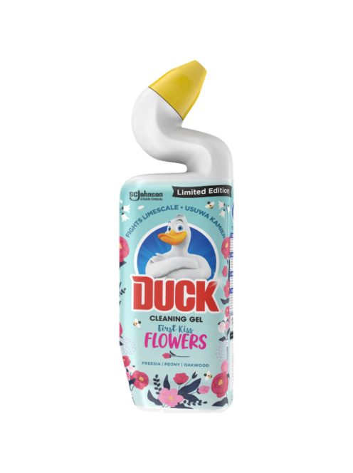 WC tisztító gél 750 ml Duck First Kiss Flower