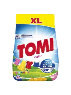 Mosópor 2,75 kg (50 mosás) színes ruhákhoz Tomi Color