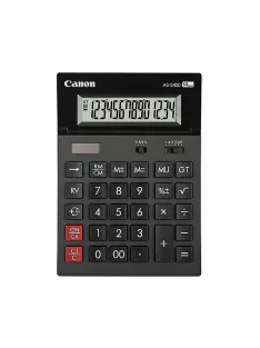   Számológép asztali 14 számjegy, döntött kijelző, Canon, AS-2400