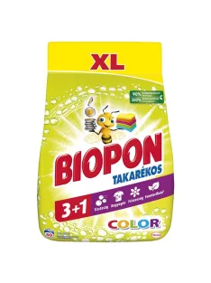   Mosópor 3 kg (50 mosás) színes ruhákhoz Biopon Takarékos Color