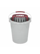 Felmosó vödör 13 literes ovális csavaró kosárral és bevezetővel Multi MOP