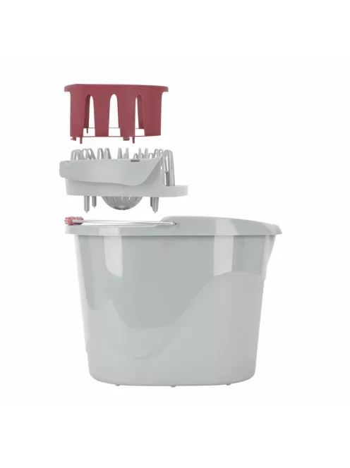 Felmosó vödör 13 literes ovális csavaró kosárral és bevezetővel Multi MOP