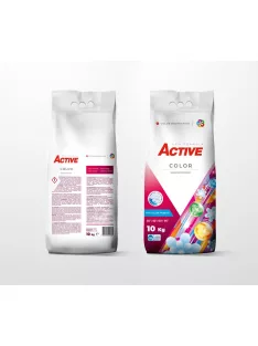   Mosópor 10 kg (130 mosás) zsákos színes ruhákhoz Active Color
