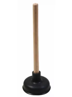 WC pumpa fa nyéllel 9 cm átmérő