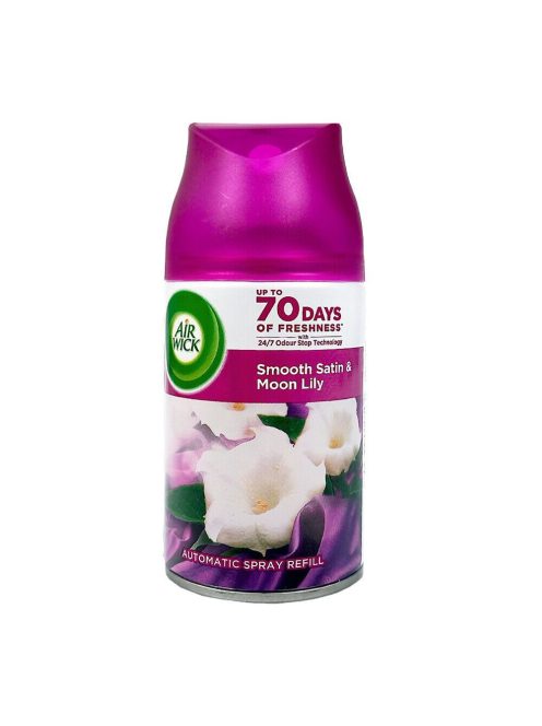 Légfrissítő spray utántöltő 250 ml AirWick Freshmatic Bársonyos Szatén & liliom