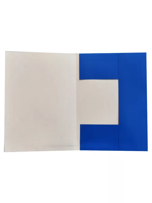 Iratgyűjtő, táblázatos pólyás dosszié A4, 230g. karton Bluering® kék