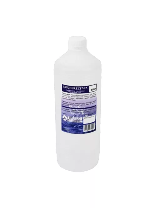 Desztillált víz 1 liter