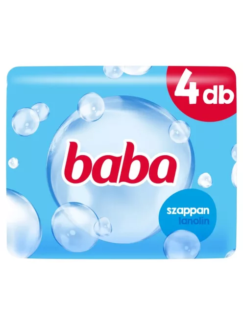 Szappan 4 x 90 g Baba Lanolionos