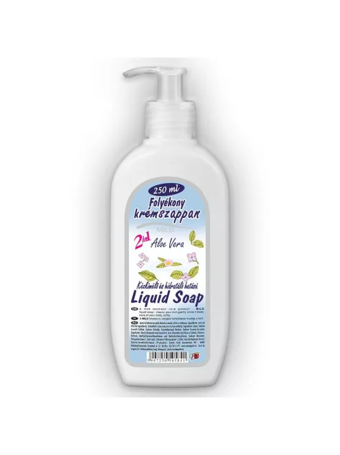 Folyékony szappan pumpás 250 ml balzsamos Mild Aloe Vera