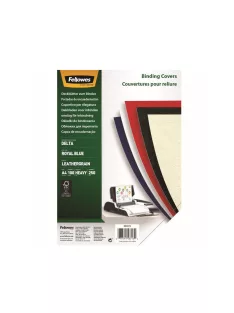   Hátlap, A4, 250 g, matt, Fellowes® Delta, 100 db/csomag, királykék