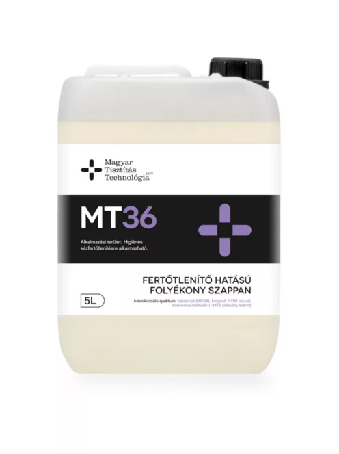 Folyékony szappan fertőtlenítő hatással 5 liter MT36