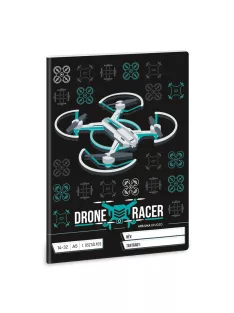   Füzet iskolai A5, 32lap, vonalas 14-32 1.osztályos Ars Una DRONE RACER (5131) 22 10db/csomag