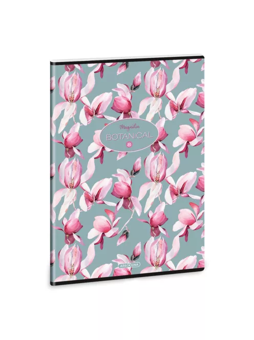 Füzet iskolai A4, 40lap, kockás Ars Una ROSY MAGNOLIA (5252) 23 10db/csomag