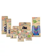 Ragasztószalag 19mmx10m irodai átlátszó újrahasznosított Tesa Eco & Crystal 8db/doboz