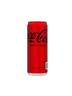 Üdítőital 0,33l Coca Cola Zero DRS