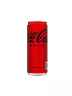 Üdítőital 0,33l Coca Cola Zero DRS
