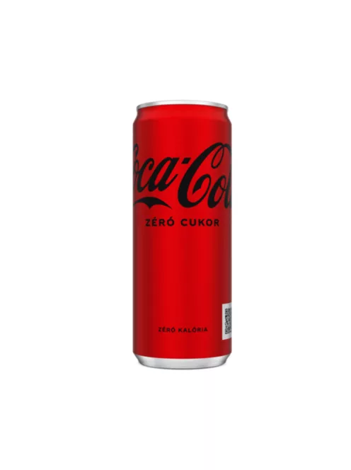 Üdítőital 0,33l Coca Cola Zero DRS