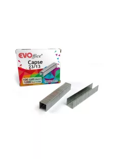 Tűzőkapocs 23/13 1000 db/doboz, EVOffice