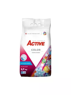   Mosópor 2,7 kg (36 mosás) zsákos színes ruhákhoz Active Color