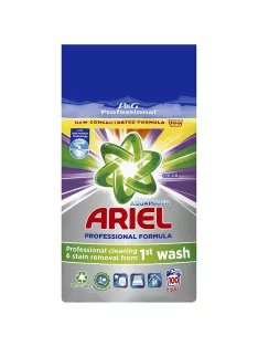   Mosópor 5,5 kg (100 mosás) színes ruhákhoz Ariel Professional Color