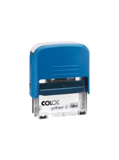 Bélyegző C30 Colop kék átlátszó ház/kék párna
