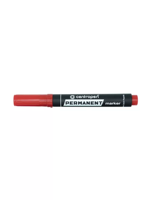 Alkoholos marker 1-4,6mm, vágott hegyű, Centropen 8576 piros