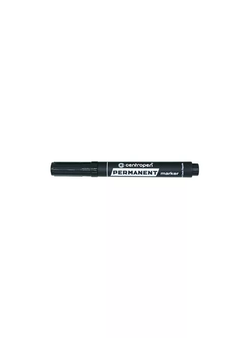 Alkoholos marker 1-4,6mm, vágott hegyű, Centropen 8576 fekete