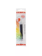 Tollbetét zselés 0,5mm, JF Zebra, írásszín kék 2db/csomag
