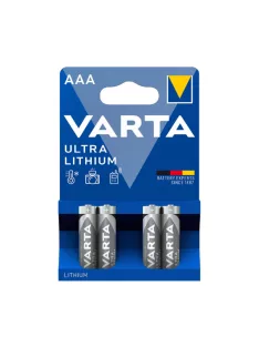 Elem AAA ceruza LR03 4 db/csomag, Varta Ultra Lithium
