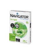 Másolópapír A4, 75g, Navigator Eco-Logical, CIE 169 fehérség, prémium minőség, 500ív/csomag