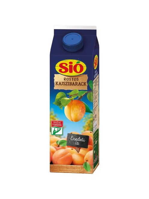 Üdítőital 1l SIÓ kajszi 20 %